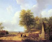 安德列亚斯 Schelfhout : The Country Road